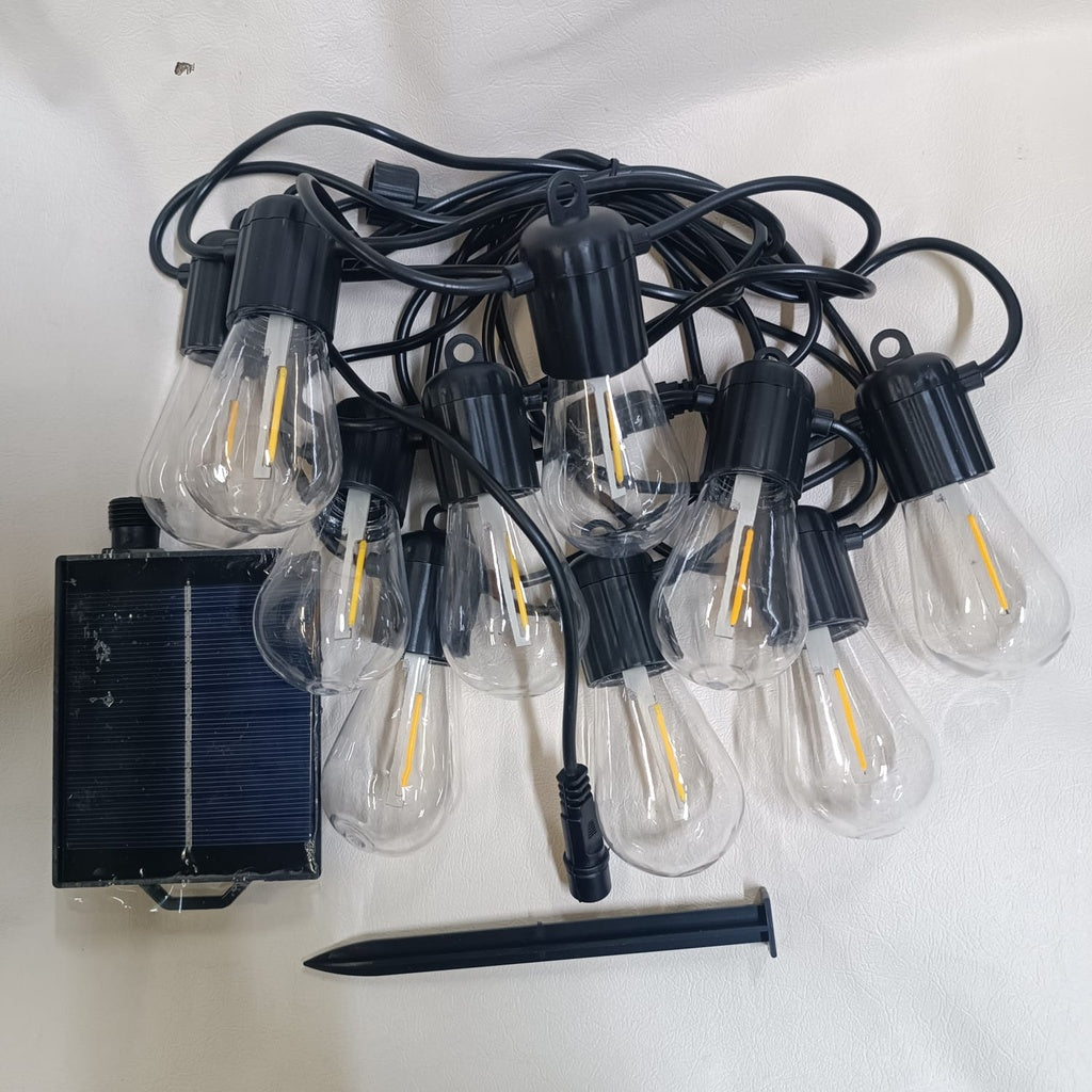 GUIRNALDAS CON PANEL SOLAR